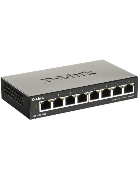 D-Link DGS-1100-08V2 Switch Gestionado 8 Puertos Gigabit Ethernet