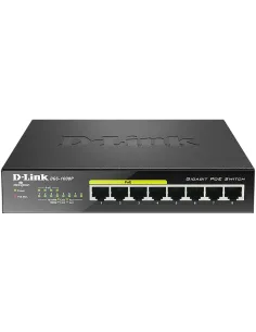 D-Link DGS-1008P Switch L2 PoE 8 Puertos Gigabit-NSWSSO0157