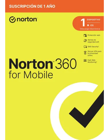 Norton 360 for Mobile 1 Dispositivo 1 Año