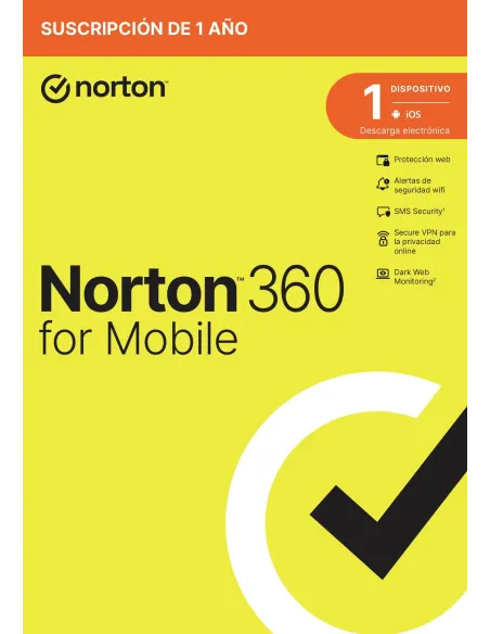 Norton 360 for Mobile 1 Dispositivo 1 Año