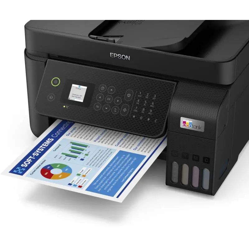 Epson EcoTank ET-4800 Impresora de Tinta Multifunción Color WiFi Negra