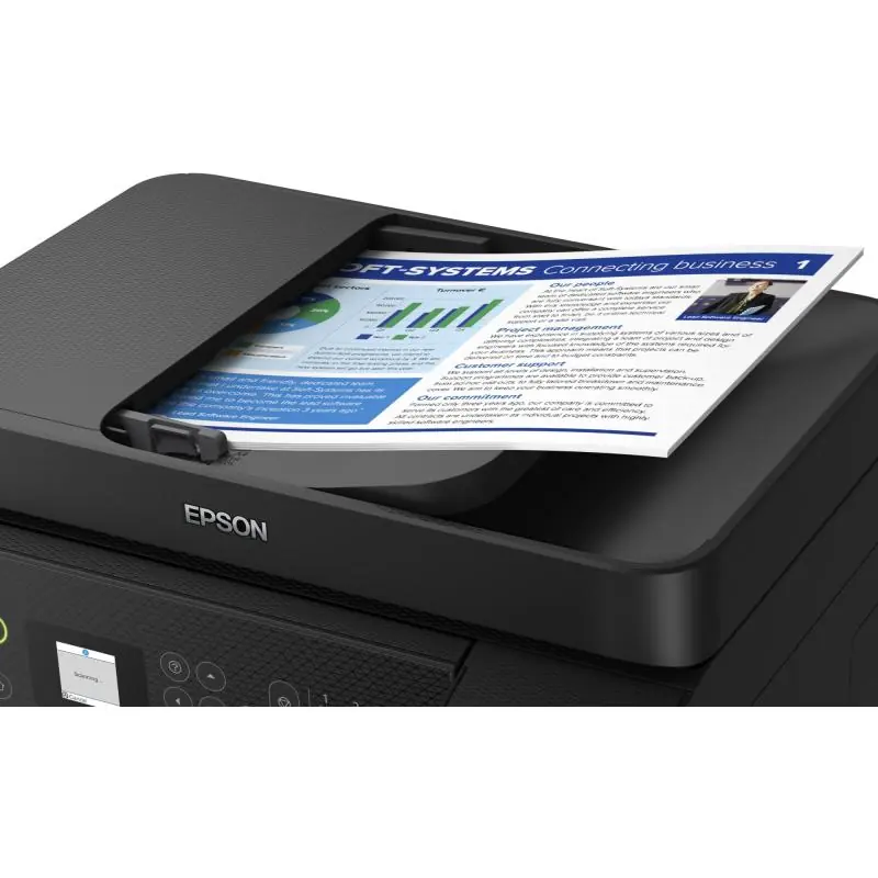 Epson EcoTank ET-4800 Impresora de Tinta Multifunción Color WiFi Negra