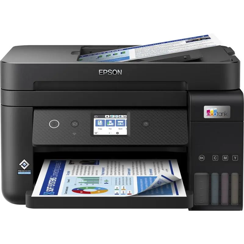 Epson EcoTank ET-4850 Impresora de Tinta Multifunción Color WiFi Negra