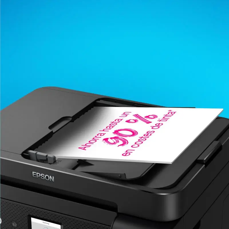 Epson EcoTank ET-4850 Impresora de Tinta Multifunción Color WiFi Negra