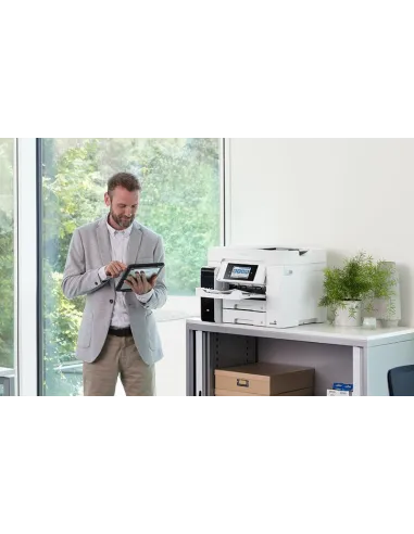Epson EcoTank ET-5880 Impresora de Tinta Multifunción Color WiFi Blanca