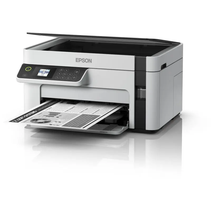 Epson EcoTank ET-M2120 Impresora de Tinta Multifunción Monocromo WiFi Blanca