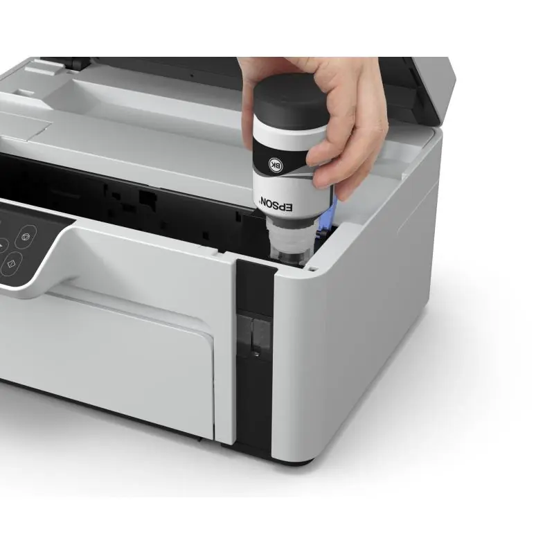 Epson EcoTank ET-M2120 Impresora de Tinta Multifunción Monocromo WiFi Blanca