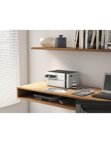 Epson EcoTank ET-M2120 Impresora de Tinta Multifunción Monocromo WiFi Blanca