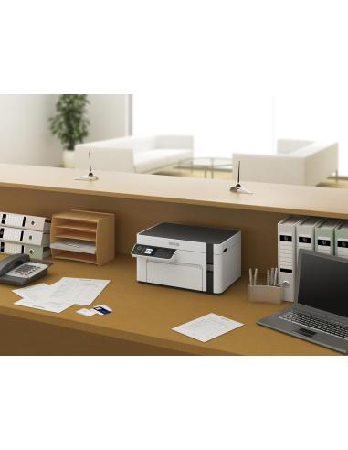 Epson EcoTank ET-M2120 Impresora de Tinta Multifunción Monocromo WiFi Blanca