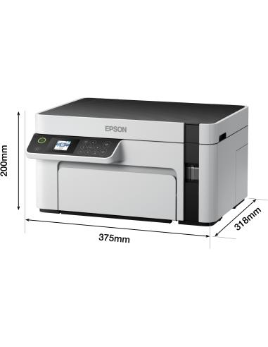 Epson EcoTank ET-M2120 Impresora de Tinta Multifunción Monocromo WiFi Blanca