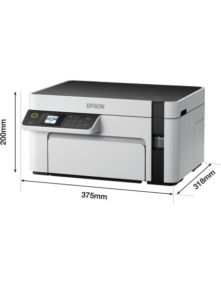 Epson EcoTank ET-M2120 Impresora de Tinta Multifunción Monocromo WiFi Blanca