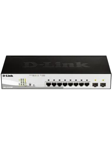 D-Link DGS-1210-08P/E Switch Smart 8 Puertos Gigabit PoE + 2 Puertos SFP