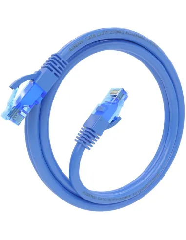 Aisens A135-0800 Cable de Red RJ45 AWG26 CCA UTP Cat6 1.5m Azul