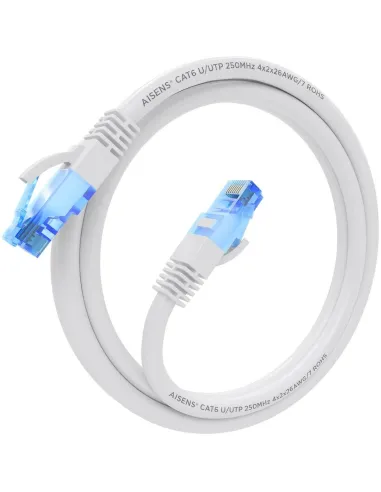 Aisens A135-0820 Cable de Red RJ45 Cat.6 UTP 1.5m Blanco