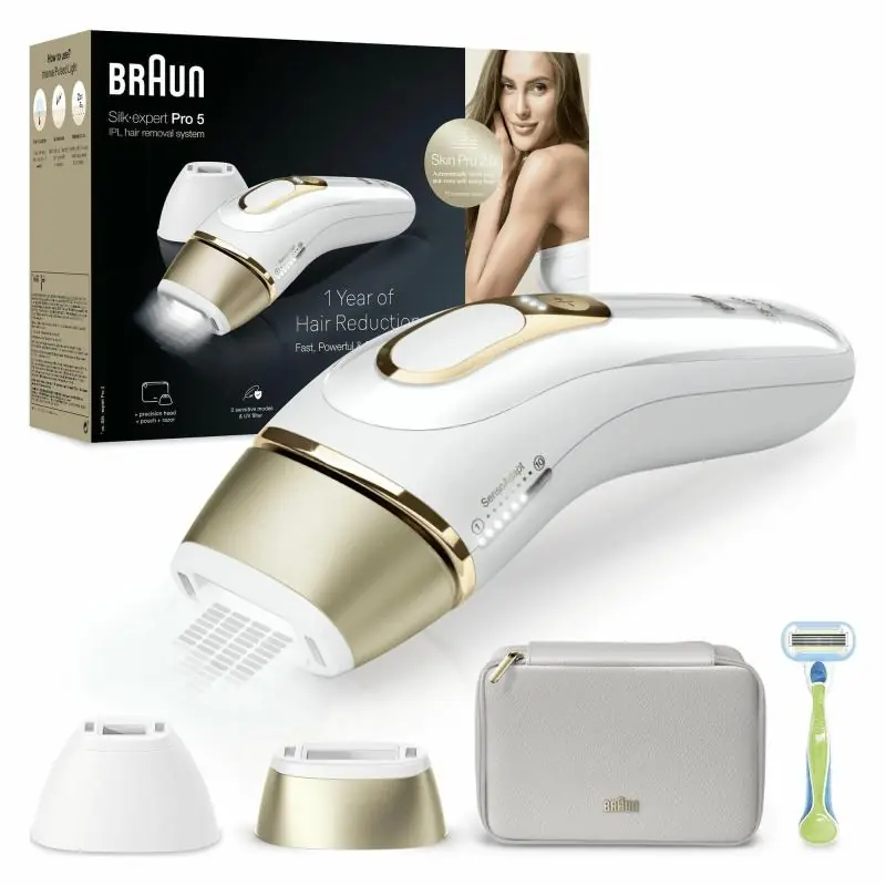 Braun Silk-Expert Pro 5 PL5152 Depilador de Pulsos de Luz Blanco