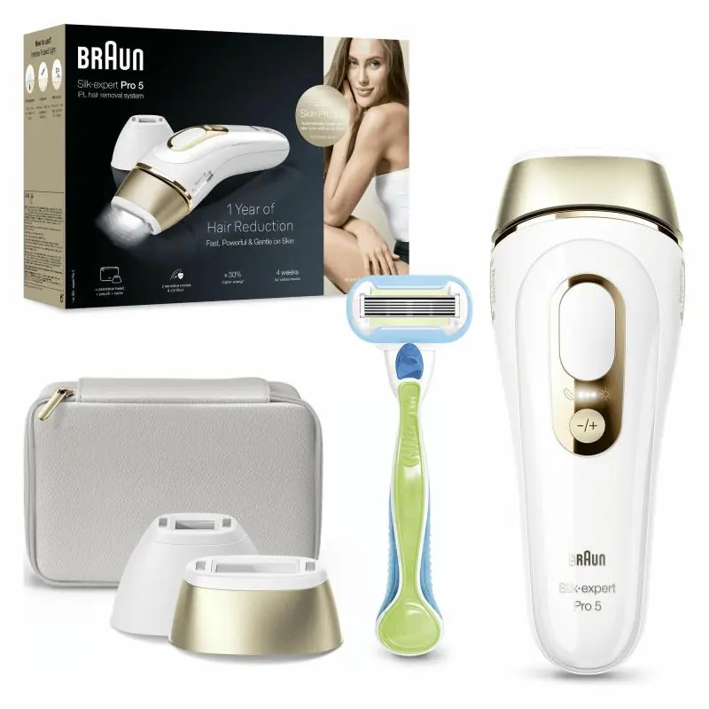 Braun Silk-Expert Pro 5 PL5152 Depilador de Pulsos de Luz Blanco