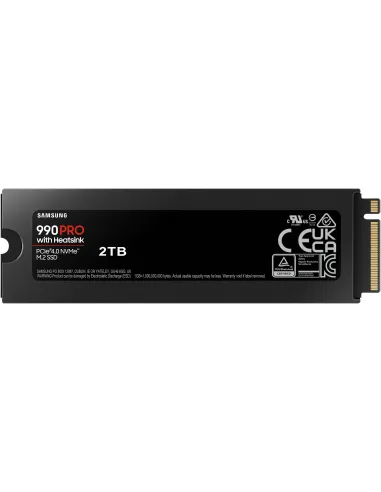 Samsung 990 PRO HeatSink SSD 2TB PCIe 4.0 NVMe M.2