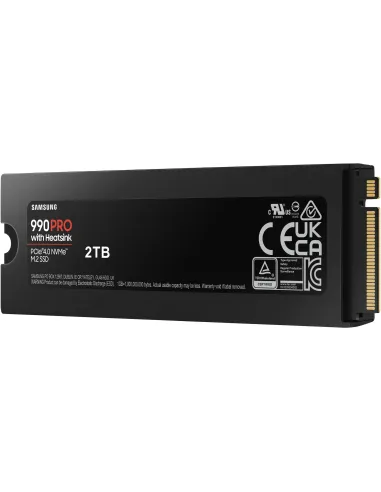 Samsung 990 PRO HeatSink SSD 2TB PCIe 4.0 NVMe M.2