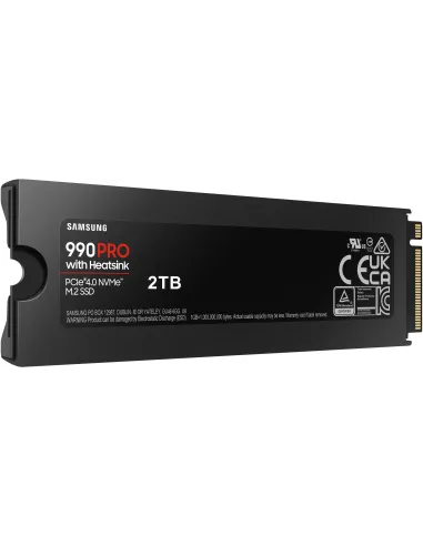 Samsung 990 PRO HeatSink SSD 2TB PCIe 4.0 NVMe M.2