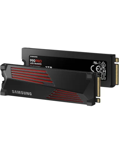 Samsung 990 PRO HeatSink SSD 2TB PCIe 4.0 NVMe M.2