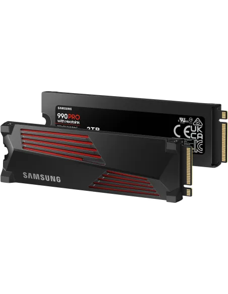 Samsung 990 PRO HeatSink SSD 2TB PCIe 4.0 NVMe M.2