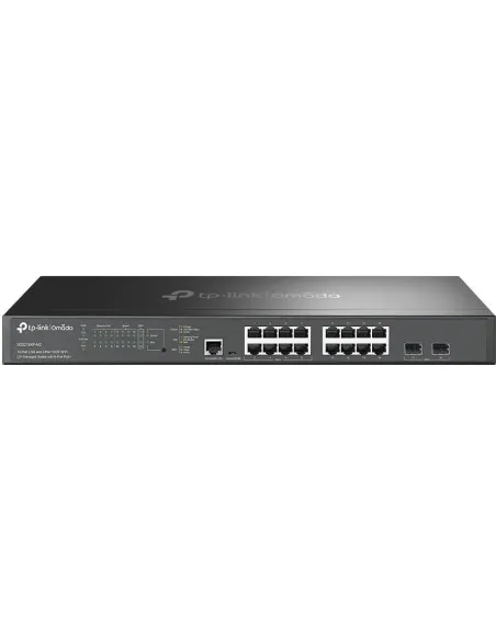 TP-Link SG3218XP-M2 Switch Gestionado L2+ PoE 16 Puertos Ethernet + 2 SFP+