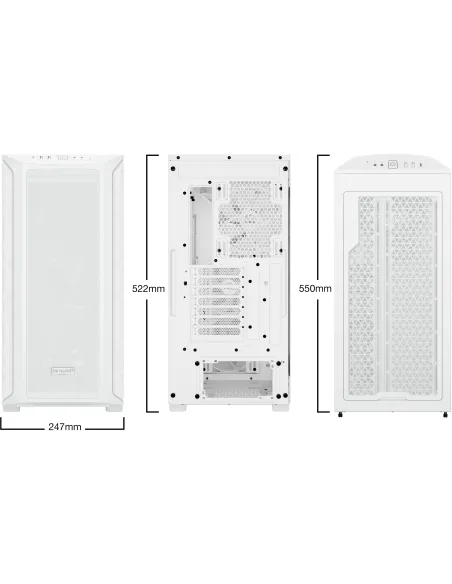Be Quiet! Shadow Base 800 FX USB 3.2 Blanca
