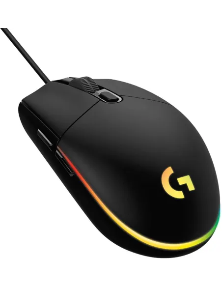 Logitech G203 Ratón 8000 DPI RGB Negro