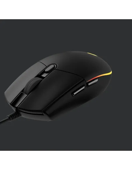 Logitech G203 Ratón 8000 DPI RGB Negro