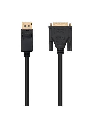 Nanocable Cable Conversor DP a DVI  2 M Negro