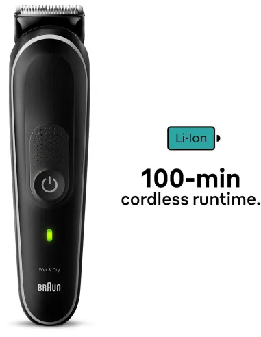 Braun Series 5 MGK5440 Afeitadora 10 en 1 Negra + Pack King C Gillette