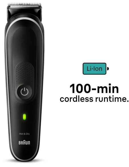 Braun Series 5 MGK5440 Afeitadora 10 en 1 Negra + Pack King C Gillette