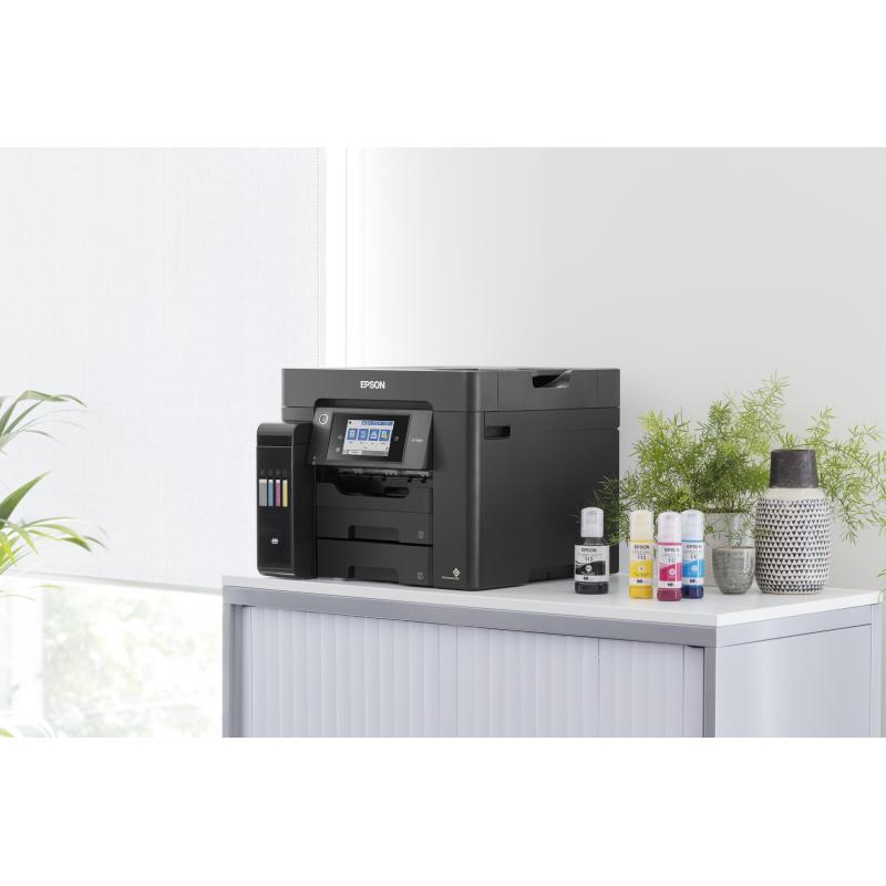 Epson EcoTank ET-5850 Impresora de Tinta Multifunción Color WiFi Negra