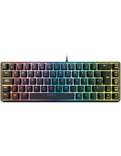 Krom Kalista Teclado RGB USB-A Negro-FTRTUS0564