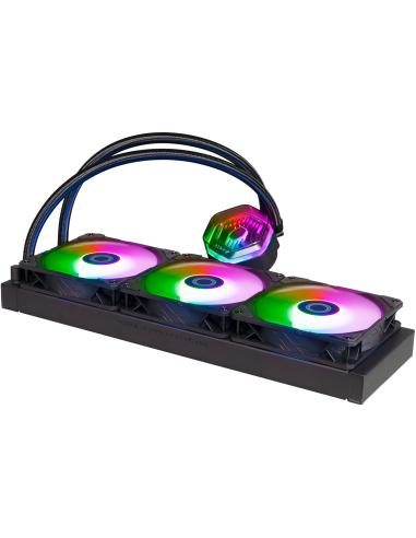 Cooler Master MasterLiquid 360 Atmos ARGB Kit de Refrigeración Líquida 360mm Negra