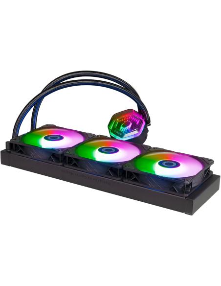 Cooler Master MasterLiquid 360 Atmos ARGB Kit de Refrigeración Líquida 360mm Negra