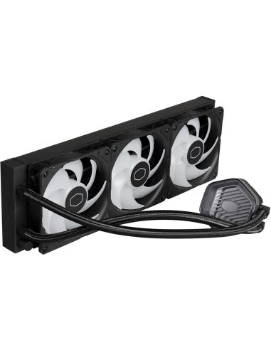 Cooler Master MasterLiquid 360 Atmos ARGB Kit de Refrigeración Líquida 360mm Negra