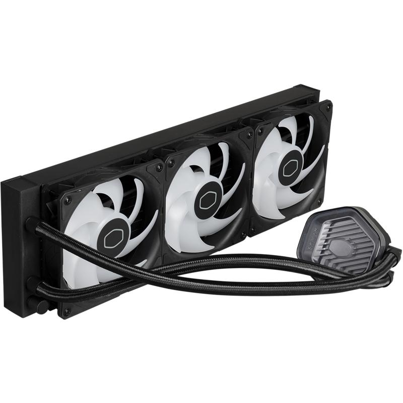 Cooler Master MasterLiquid 360 Atmos ARGB Kit de Refrigeración Líquida 360mm Negra