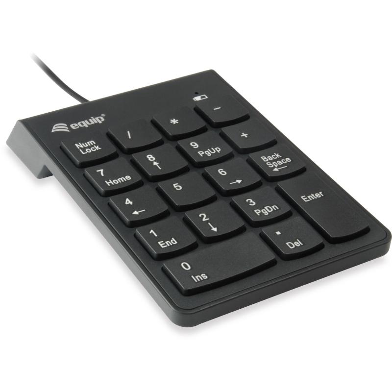 Equip 245205 Teclado Númerico USB-A Negro