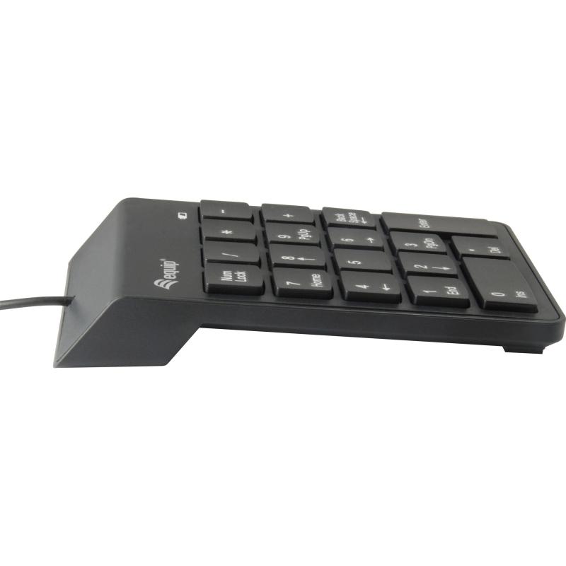 Equip 245205 Teclado Númerico USB-A Negro