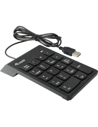 Equip 245205 Teclado Númerico USB-A Negro