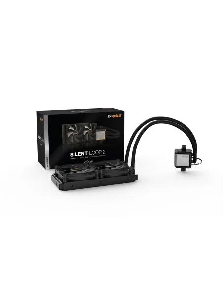 Be Quiet! Silent Loop 2 Kit de Refrigeración Líquida 240mm Negra