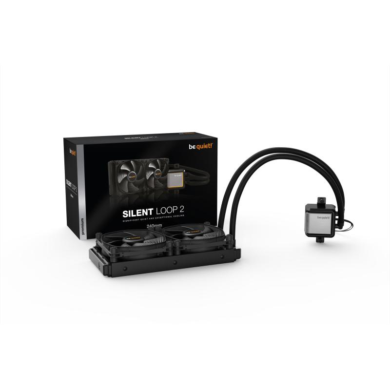 Be Quiet! Silent Loop 2 Kit de Refrigeración Líquida 240mm Negra