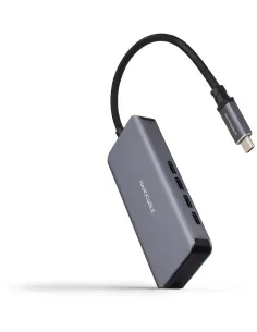 Nanocable 10.16.4504 Hub USB-C a 4 Puertos USB-C Aluminio-AAOAUS0241