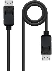 Nanocable 10.15.2700 Cable Displayport v1.2 Macho a Macho 50cm Negro-AISCCI0721
