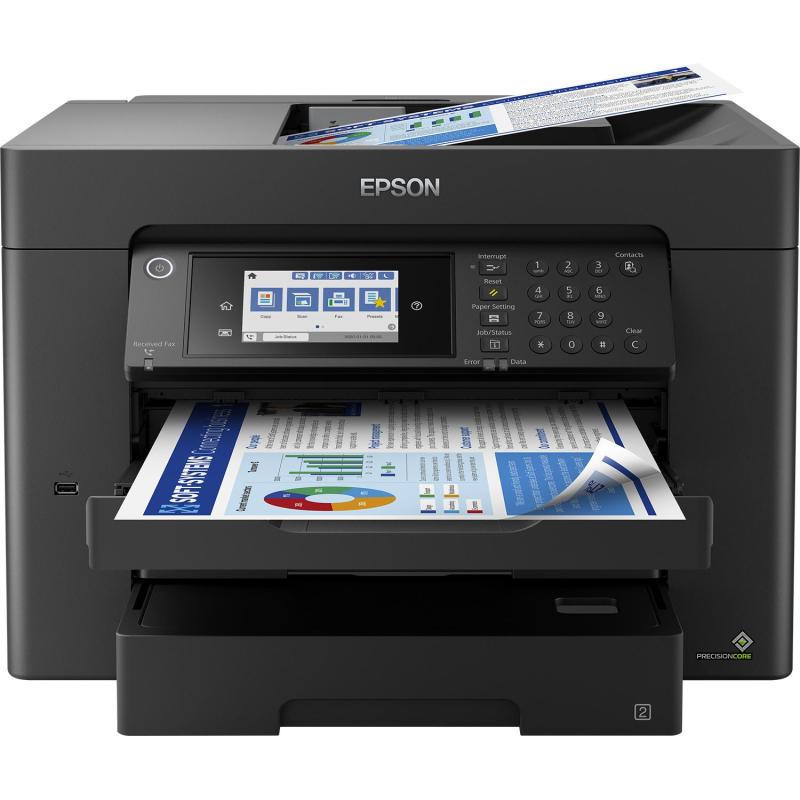 Epson WF-7840DTWF Impresora de Tinta Multifunción Color WiFi Negro