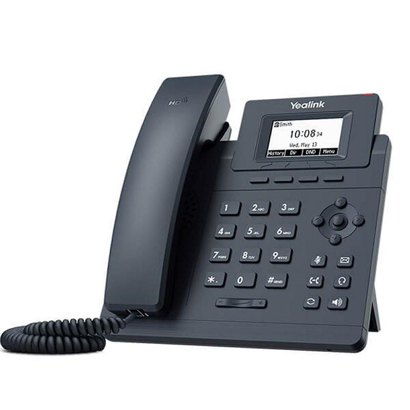 Yealink SIP-T30P Teléfono VoIP Básico PoE 1 Línea