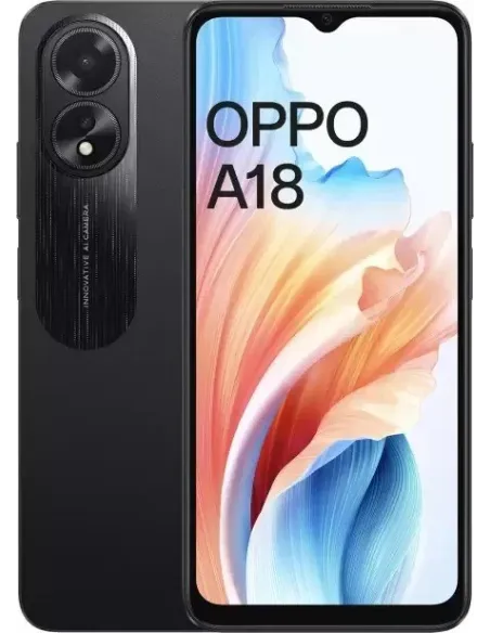 Oppo A18 4/128GB Negro