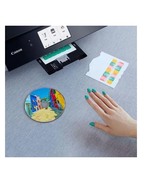 Canon PIXMA TS8350 Impresora de Tinta Multifunción Color WiFi Negra