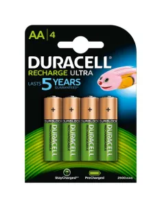 Duracell Pila Recargable HR6 AA 2400mAh Blister 4-AISPIL0112